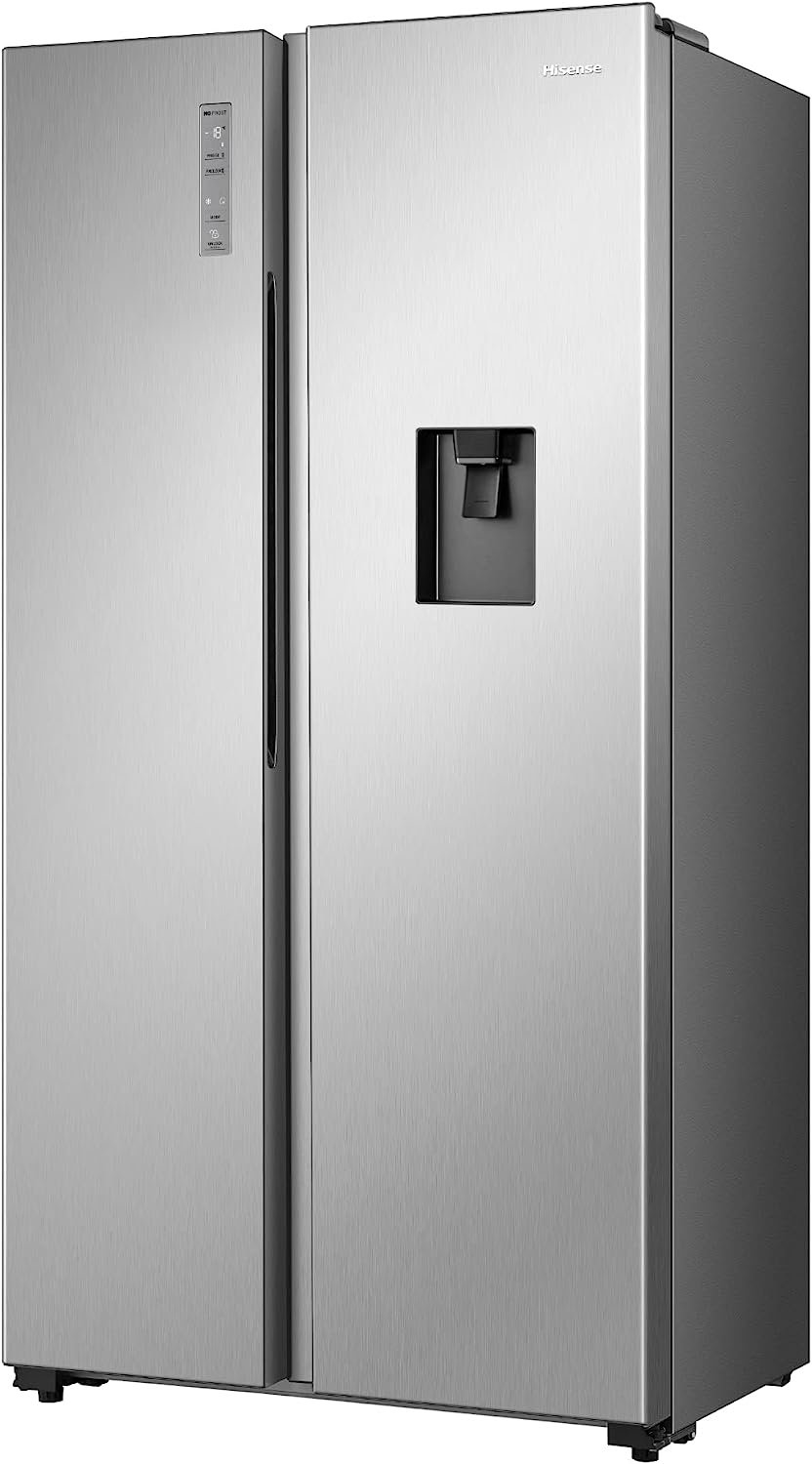 Hisense RS670N4WSU1 Side by Side Refrigerator with Water Dispenser ...