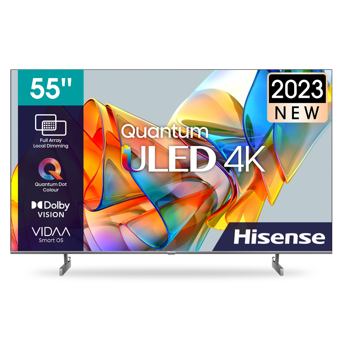 CES 23 > Hisense U6K 4K Ultra HD QLED TV, 50'', 55'', 65'', 75'' and 85''  Mini LED, 600…