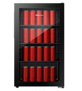 RBC122N4ASU - Hisense Single Door Beverage Cooler , Gross 122L