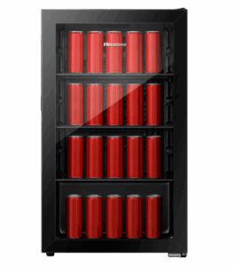 RBC122N4ASU - Hisense Single Door Beverage Cooler , Gross 122L