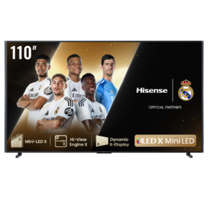 UX – RGB Mini LED 165Hz VRR TV 4K 110 Inch