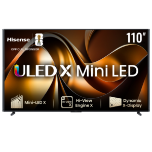 UX – RGB Mini LED 165Hz VRR TV 4K 110 Inch