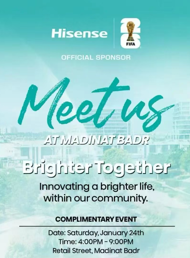 Hisense Madinat Badr Event Exclusive