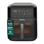 H06AFBK1S4 - 6.3L Touch Panel Dual Heating Visible Basket Air Fryer